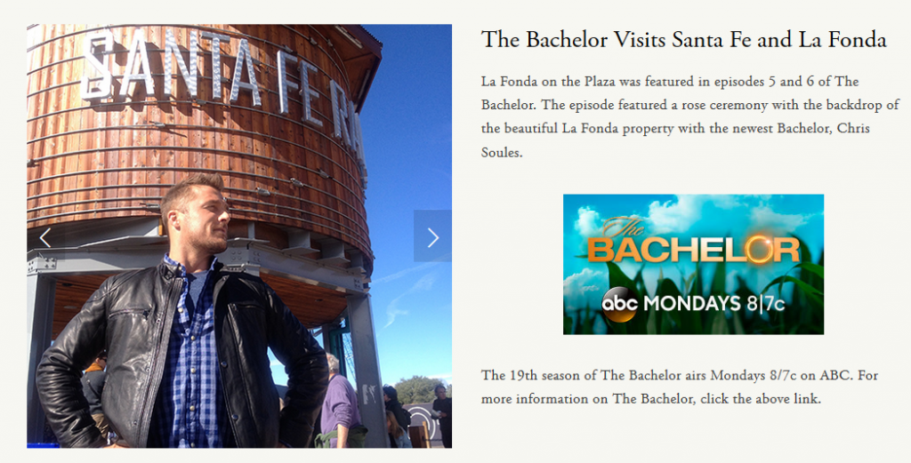 The Bachelor Comes to Santa Fe