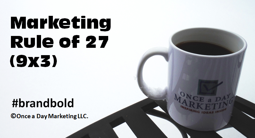 Marketing Rule of 27: The Math of Marketing