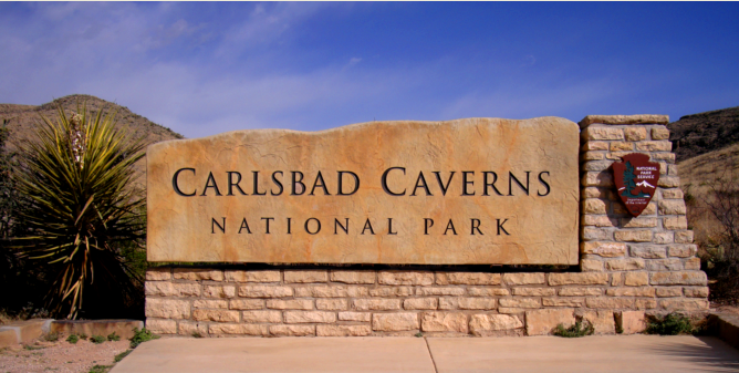 Image result for carlsbad caverns sign