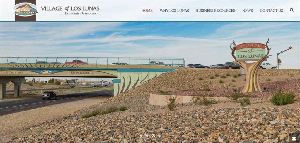 Proudly Displaying the Brandline for Los Lunas